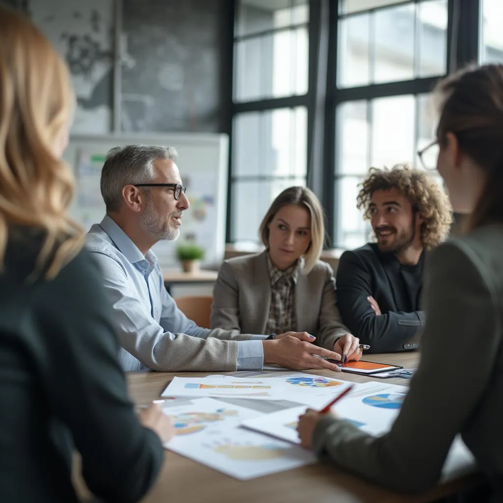 Business growth strategy session